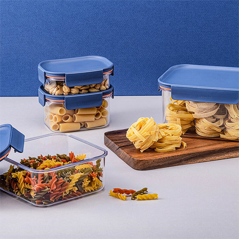 Hộp Đựng Thực Phẩm LocknLock Bisfree Modular Plus Nhiều Size, Nhựa Tritan - Màu xanh Navy image number null